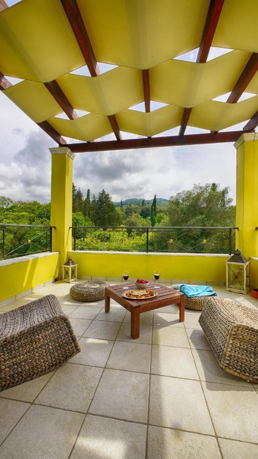 Zen Stone House Villa Agios Georgios Pagon Ngoại thất bức ảnh